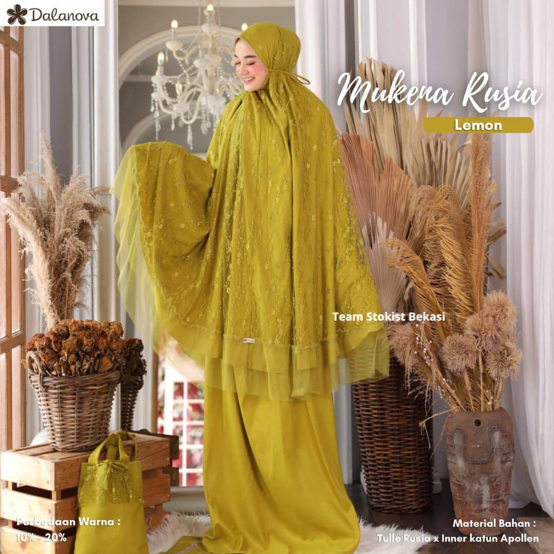 Mukena Rusia Lemon
